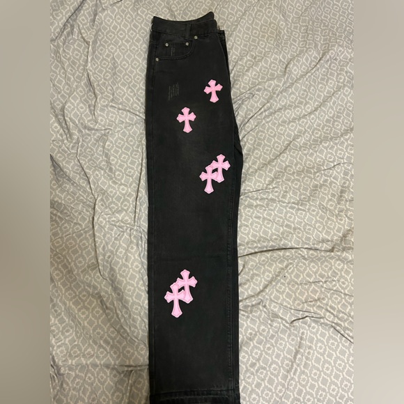 New authentic chrome heart jeans size 34 - Picture 1 of 3